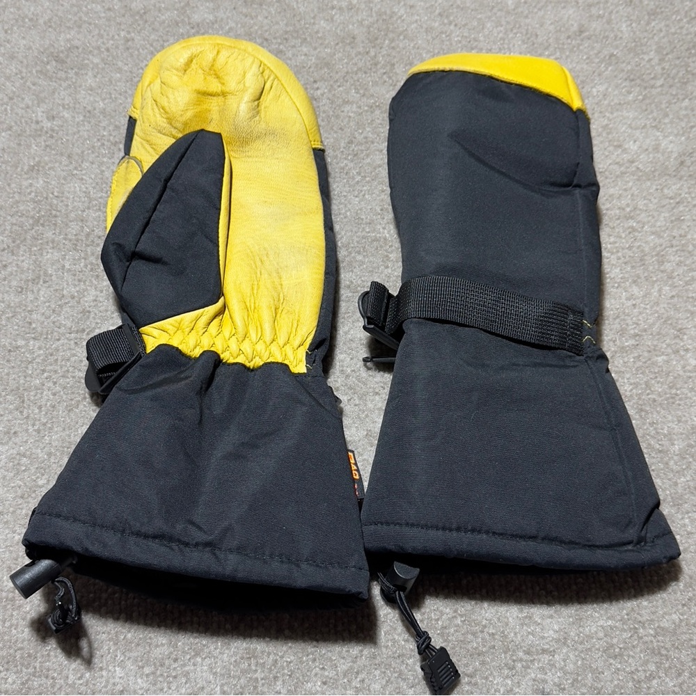 RaoTex Deerskin Gloves Large Insulated Waterproof Outdoor Ski Winter Hiking Warm